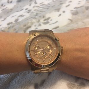 Authentic Michael Kors Rosegold boyfriend Watch